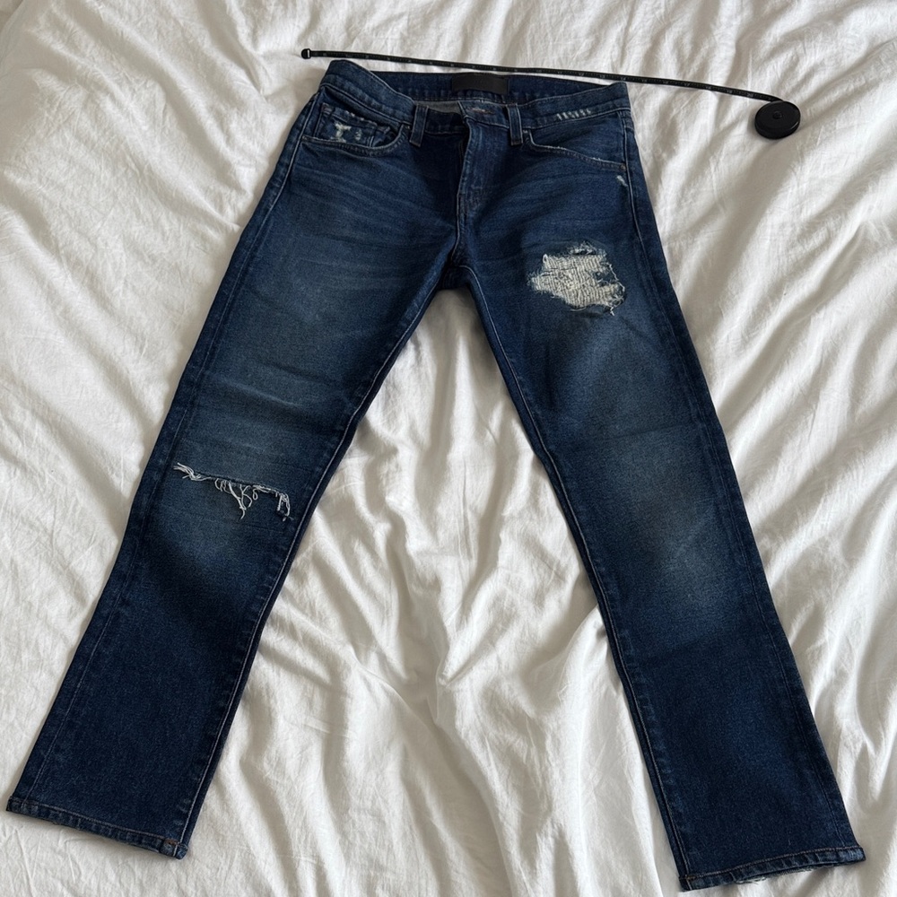 J Brand Men’s ‘Mick’ ‘DESTRUCT CHILTON’ Distressed Jeans